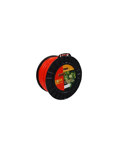 Bobine fil nylon carré OZAKI PREMIUM - Longueur: 207m , Ø: 2,40 mm