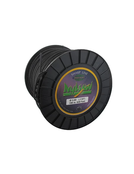Bobine fil nylon NYLSAW - Longueur: 195m, Ø: 3,00mm
