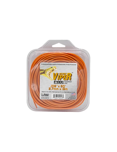 Fil Desert Viper Alu rond 2,7 x 15 m - orange.