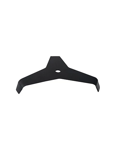 Lame 3 dents spéciale ronces adaptable pour débroussailleuse - Coupe de 300mm, alésage: 25,4mm, épaisseur: 4mm, largeur ''hors t