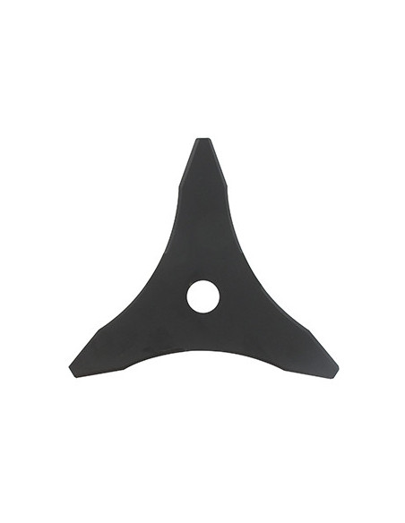 Lame professionnelle 3 dents adaptable pour débroussailleuse - Coupe de 255mm, alésage: 25,4mm, épaisseur: 3mm