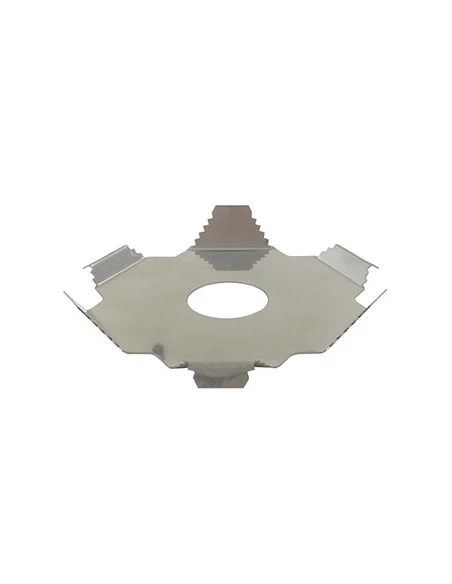 Accessoire six dents pour débroussailleuses à dos. Pour tête universelle ou lame. Se monte entre l'outil de coupe et le renvoie