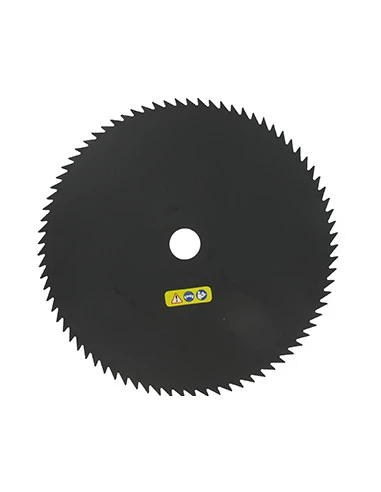 Lame 80 dents adaptable pour débroussailleuse - Coupe de 250mm, alésage: 25,4mm, épaisseur: 1,9mm