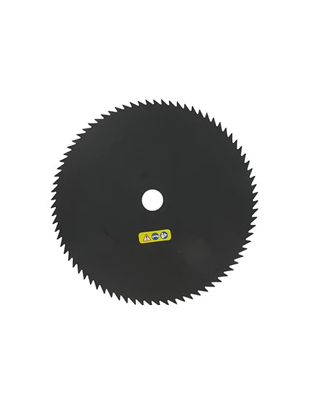 Lame 80 dents adaptable pour débroussailleuse - Coupe de 250mm, alésage: 25,4mm, épaisseur: 1,9mm