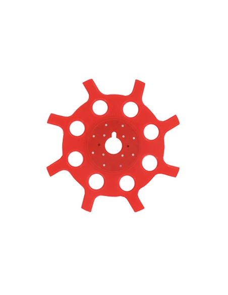 Lame résine nylon à 8 dents adaptable pour débroussailleuse - Coupe de 230mm, alésage: 25,4mm