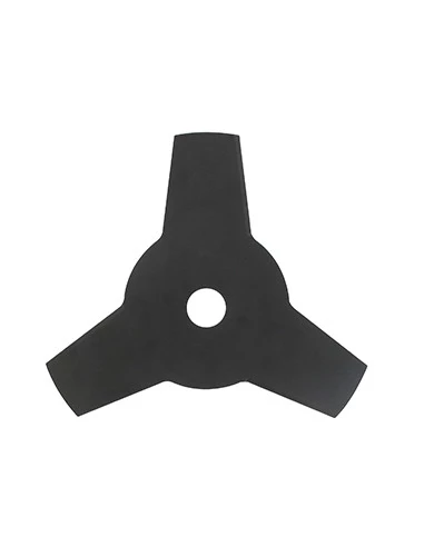 Lame 3 dents pleine adaptable pour débroussailleuse - Coupe de 230mm, alésage: 25,4mm, épaisseur: 1,4mm