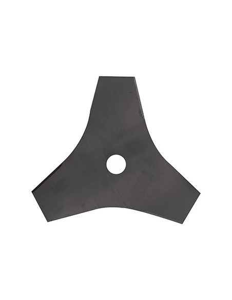 Lame 3 dents évidées adaptable pour débroussailleuse - Coupe de 255mm, alésage: 25,4mm, épaisseur: 1,6mm