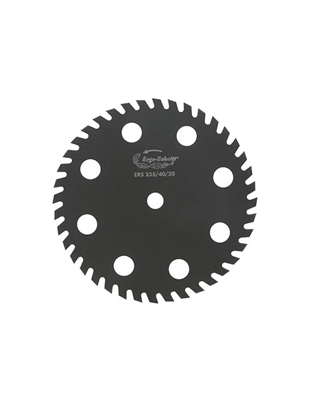 Lame Ergo-Schnitt pour débroussailleuse - 40 dents Ø: 255mm X 1.6mm alésage: 20mm