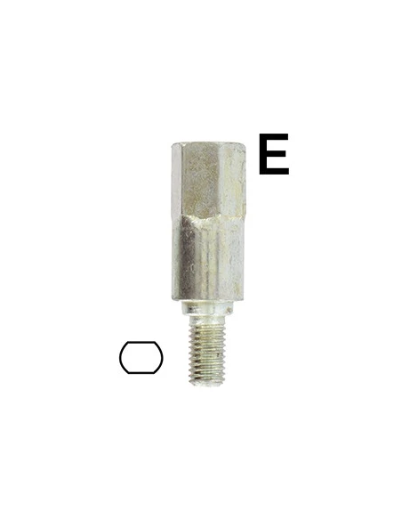 Adaptateur profil STIHL 5.5mm - Se monte avec notre renvoi d'angle universel 1602042, élagueuse 1603093 et lamier universel 1801