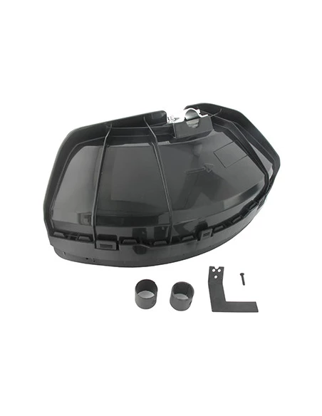 Carter de protection universel pour débroussailleuse à dos avec couteau coupe-fil. Standard pour tube de diamètre 28mm et livré