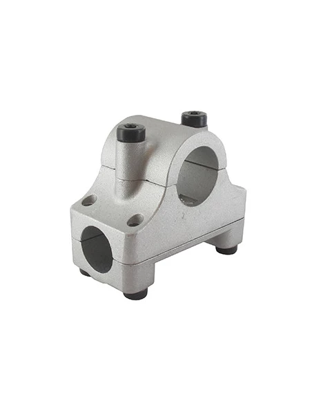 Mancheron de guidon pour débroussailleuses à dos avec tube Ø 24mm et guidon Ø 19mm.