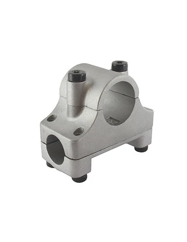 Mancheron de guidon pour débroussailleuses à dos avec tube Ø 28mm et guidon Ø 19mm.