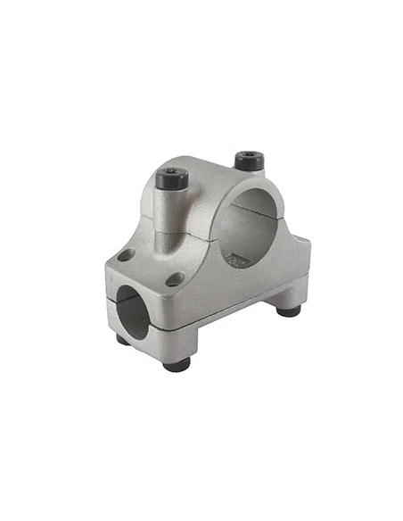 Mancheron de guidon pour débroussailleuses à dos avec tube Ø 28mm et guidon Ø 19mm.