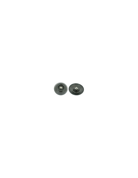 Bol glisseur avec roulement et adaptateur, montage: 12 x 1,75 gauche F, Ø ext: 160mm. -PL
