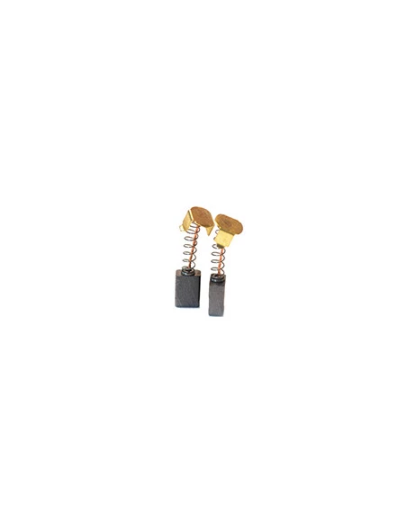 Jeu de 2 charbons adaptable pour SKIL. Dimensions: 5 x 8 x 11mm.