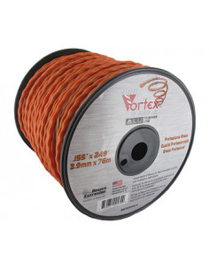 Bobine fil nylon copolymère VORTEX Alu orange - Longueur: 76m