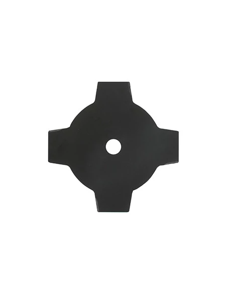 Lame 4 dents pleine adaptable pour débroussailleuse - Coupe de 230mm, alésage: 25,4mm, épaisseur: 1,5mm