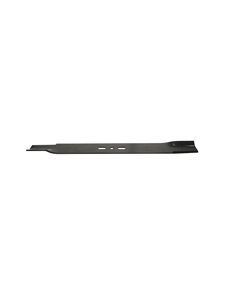 Lame universelle droite standard soufflante pour tondeuse - L: 530mm, alésage:10mm, entraxe: 55/98mm.