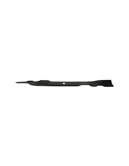 Lame soufflante + mulching adaptable AYP pour tondeuse autoportée à éjection arrière 77cm - L: 752mm, alésage central: étoilé 5