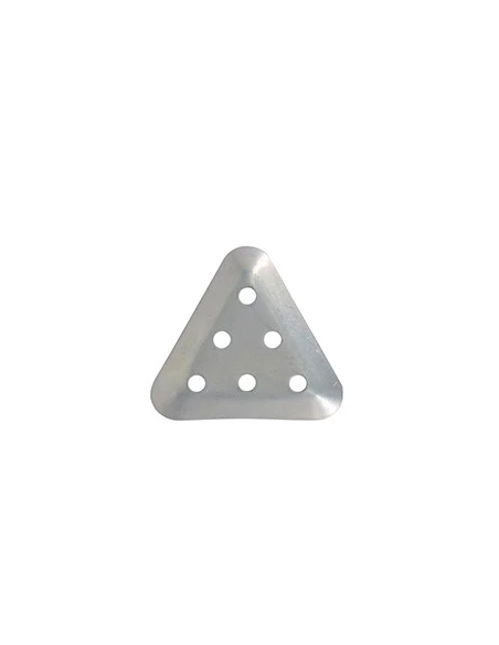 Section / lame triangulaire adaptable pour tondeuse WOLF. L: 75x75mm. Remplace origine: 4111-081, 4640-240