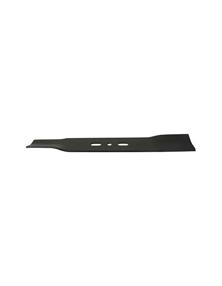 Lame universelle droite soufflante pour tondeuse - L: 380mm, alésage: 10mm, entraxe: 55/98mm.