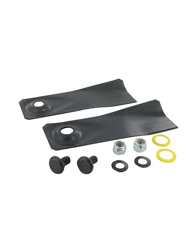 Couteaux adaptable pour tondeuse VICTA Pro 550, Super 600. Rempalce origine CA09276S - L: 167mm, alésage: 15mm.