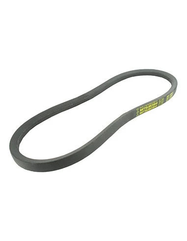 Courroie lisse trapézoïdale série A (section 13x8mm) Longueur ext: 2850mm. Remplace 5321656, 532165631, 532405075, 531007551, 53