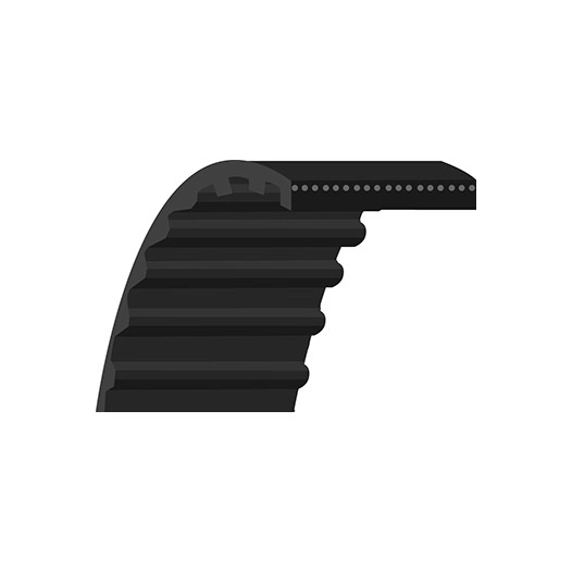 Courroie simple crantage qualité d'origine TORO - WHEEL HORSE, adaptable pour Groundmaster 3000 - 3100 & 3300 (section: 1'', L: