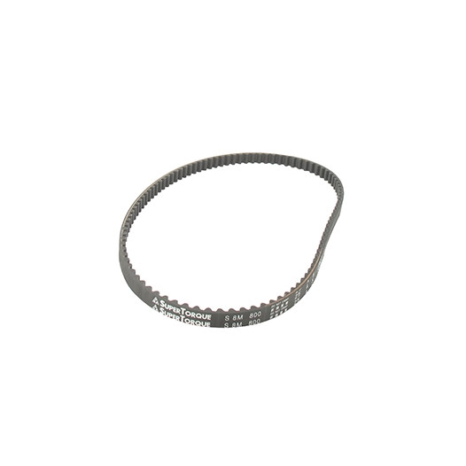Courroie supertorque simple denture. L: 1200mm, l: 12mm.