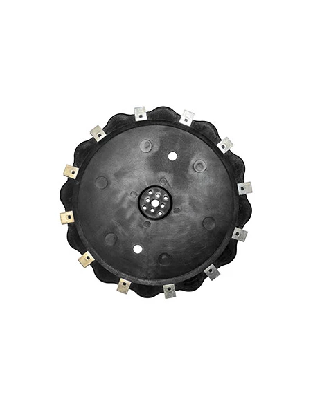 Lame robot 12 dents ALPINA. Remplace origine Ambrogio 075Z15000B, adaptable sur L30 et remplace origine Alpina 0610002-01A, adap