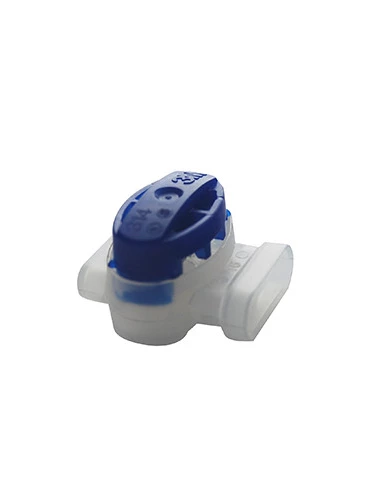 Connecteur de câble 3M™ Scotchlok™ 314 auto-dénudant 3 connexions à sertir pour robot. Protection étanche IP67 (étanche à la pou