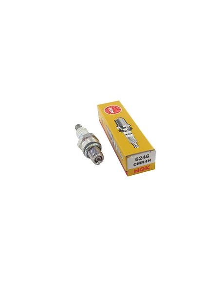 Bougie d'allumage NGK CMR4H. Pour moteurs HONDA modèles GX35, GX25N. Remplace origine 31914-Z0H-003.