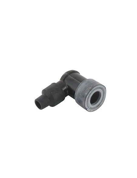 Antiparasite / Connecteur de bougie universel d'origine NGK 90° - LBO5EH- Résistance:5k,ohms Ø: 14