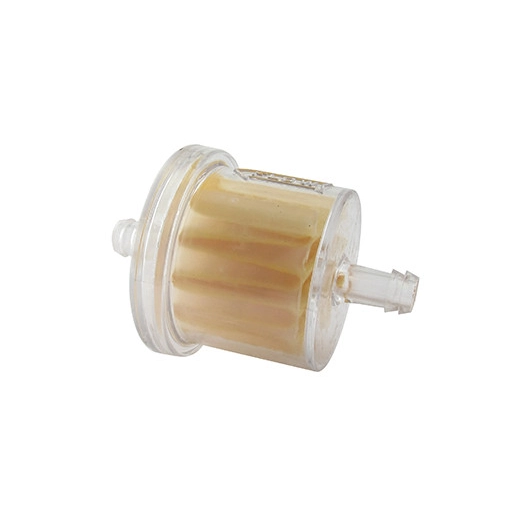 Filtre à essence à tamis papier universel (80 microns), pour modèles à fort débit - Ø: d'entrée: 6,75 / 4,3mm