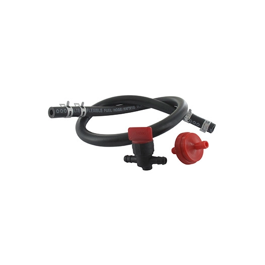Kit de racordement carburateur (robinet, filtre, collier et tuyau) universel, adaptable BRIGGS & STRATTON.