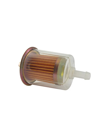 Filtre diesel à tamis papier (10 microns) universel - L: 102mm - Ø: 50mm, Ø: d'entrée: 7,9mm - remplace origine:12581-43012, 18-