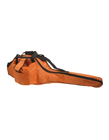 Sac de transport pour taille-haies. Longueur: 118cm, largeur: 34cm, hauteur: 30cm.