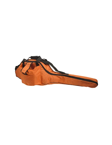Sac de transport pour taille-haies. Longueur: 118cm, largeur: 34cm, hauteur: 30cm.