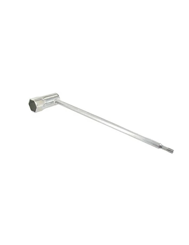 Clé à bougie d'allumage à embout Torx de 25. Dimensions: 19mm.