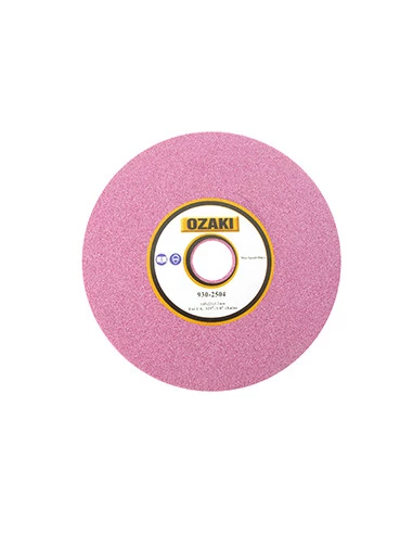 Meule d'affûtage Ø: ext.:145mm, alésage: 22,2mm, épaisseur: 3.2mm.