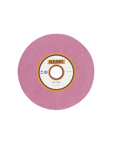 Meule d'affûtage Ø: ext.: 145mm, alésage: 22,2mm, épaisseur: 6mm.