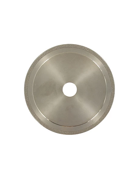 Meule diamantée pour affutage des chaîne avec couteaux au carbure de tungstène. Dimensions: Ø145 x 3,2mm, alésage 22,2mm.