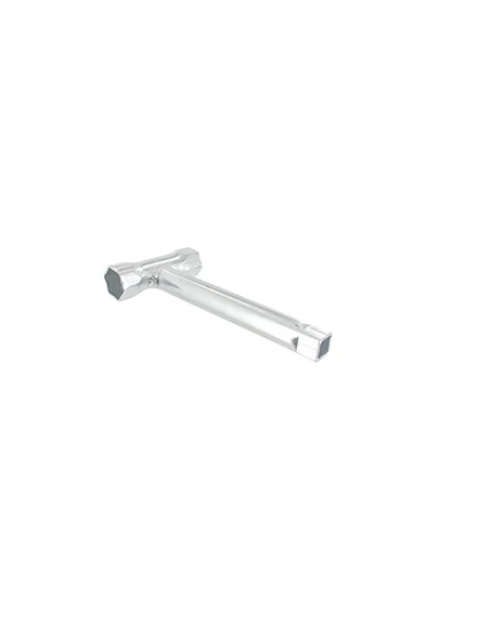 Clé à bougie d'allumage de 19x21mm avec carré de vidange femelle de 11mm.
