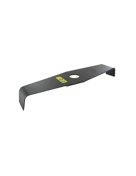 Lame 2 dents spéciale ronces adaptable pour débroussailleuse. Coupe de 280mm, alésage: 25,4mm, épaisseur: 3mm.