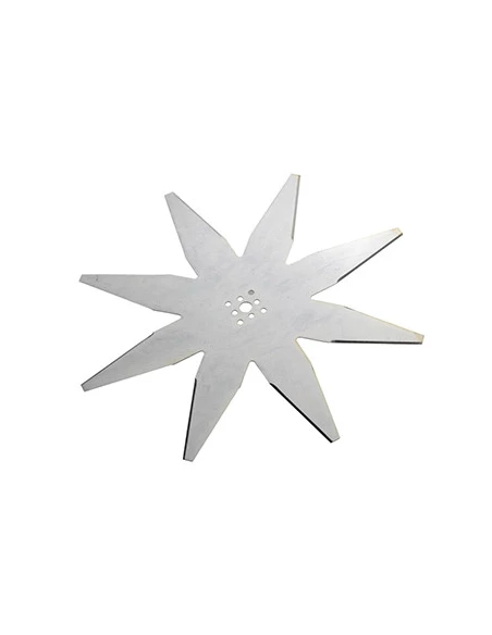 Lame 8 dents plate d'origine pour robot AMBROGIO / WIPER série L200 - Ø: ext: 240mm. Remplace origine: 200Z05100A