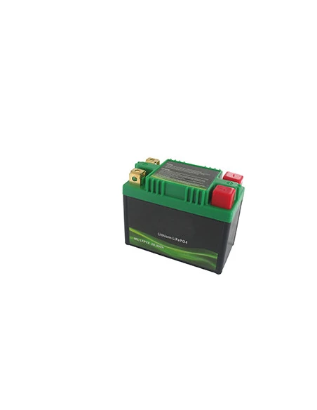 Batterie de démarrage Lithium-Fer-Potassium (LiFePo4 ou LFP) 12V 12A, 28,8Wh, remplace batteries acide/plomb YTZ7S, YTX7A-BS, YB