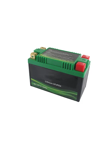 Batterie de démarrage Lithium-Fer-Potassium (LiFePo4 ou LFP) 12V 20A 48Wh, remplace batteries acide/plomb YB10A-A2/10B-4/10L-A2/