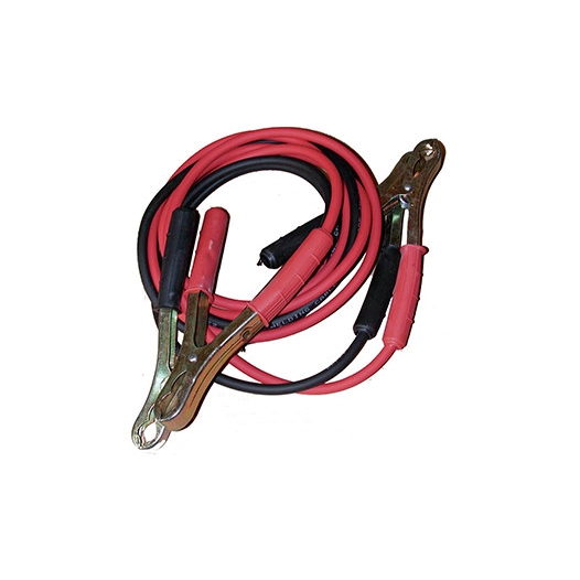 Câbles de démarrage pour batterie avec pinces 120A - 2 x 2,5 mètres - Section 16mm²