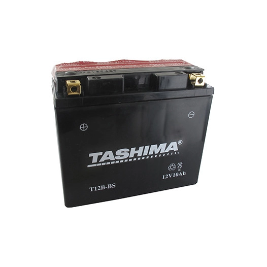 Batterie plomb étanche sans entretien 12V, 10A. L: 150, l: 69, H:130mm, + à gauche pour motos. (livrée avec acide séparé). - Bat