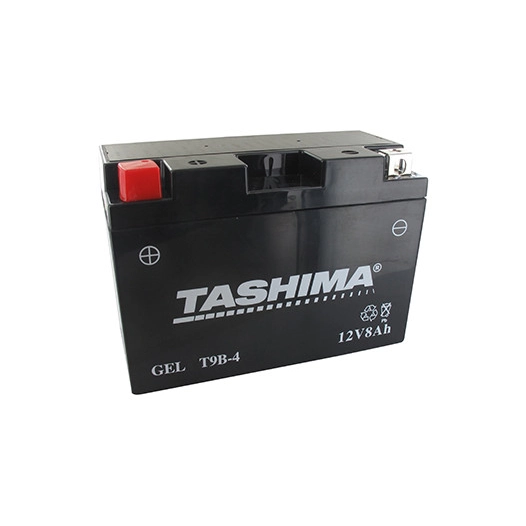 Batterie plomb étanche 12V gel/agm, 8A. L: 150, l: 70, H: 105mm, + à gauche pour scooter, motos, quads. - Batterie à mettre en a